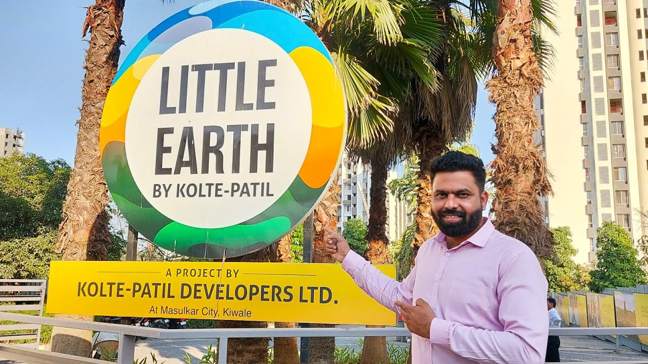 Kolte Patil, Little Earth 2Bhk & 3Bhk Flats, Sample Flat  Mamurdi Pune. #2bhk #3bhk #akash