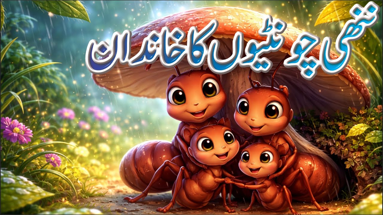 The Ant Family and the Rainstorm