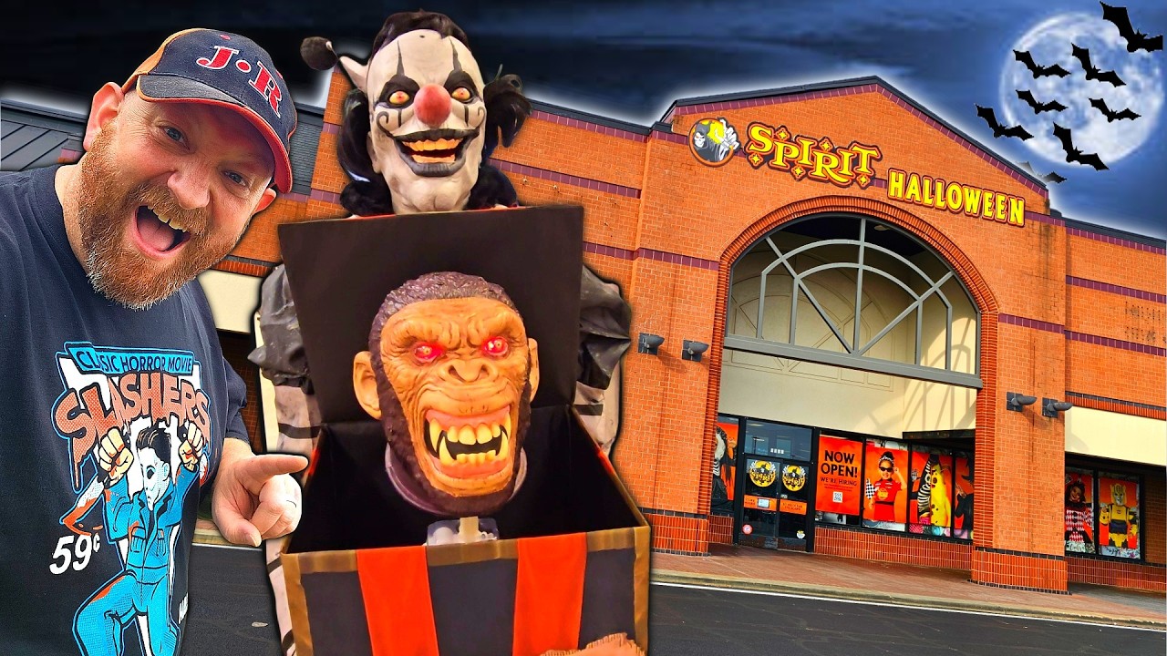 SPIRIT HALLOWEEN 2025 INSIDE ABANDONED JOANN SMITHFIELD MISSOURI