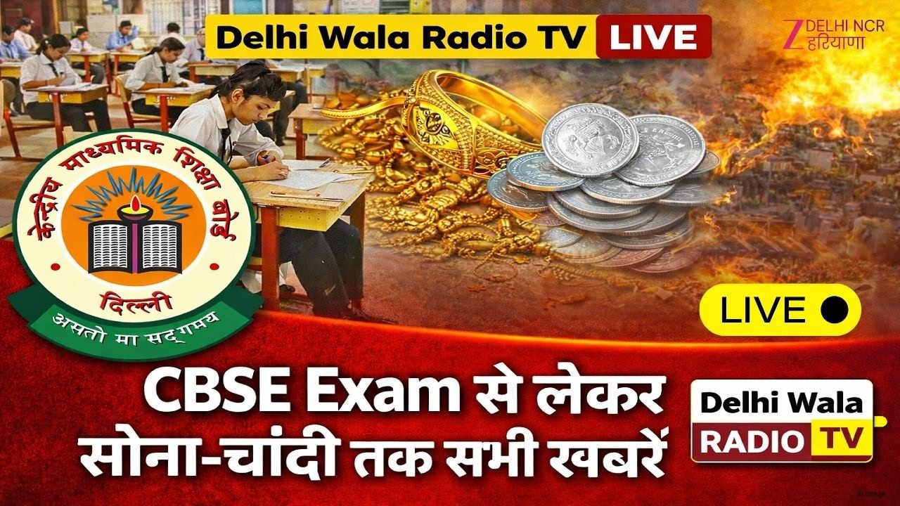 Delhi Wala Radio TV Live – खबरें जो रखे आपको सबसे आगे! | Zee dnh | CBSE | Delhi Latest