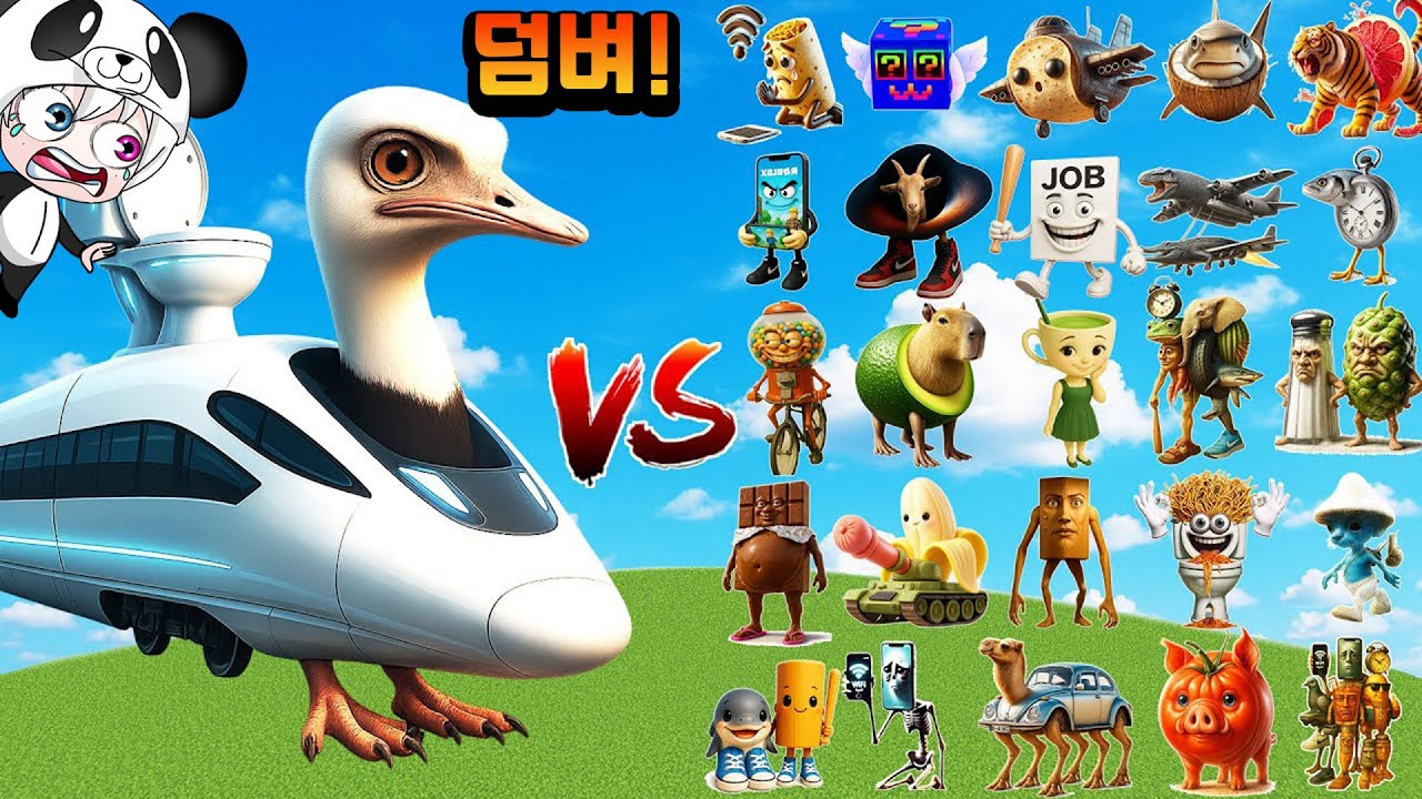 뜨레노스 뚜르쪼 터보 4000 vs 이탈리안 브레인롯!!터보 3000에서 터보 4000으로 업그레이드 되었다 !! 애니메이션 상황극 [꿈토이 꿀잼 리액션]