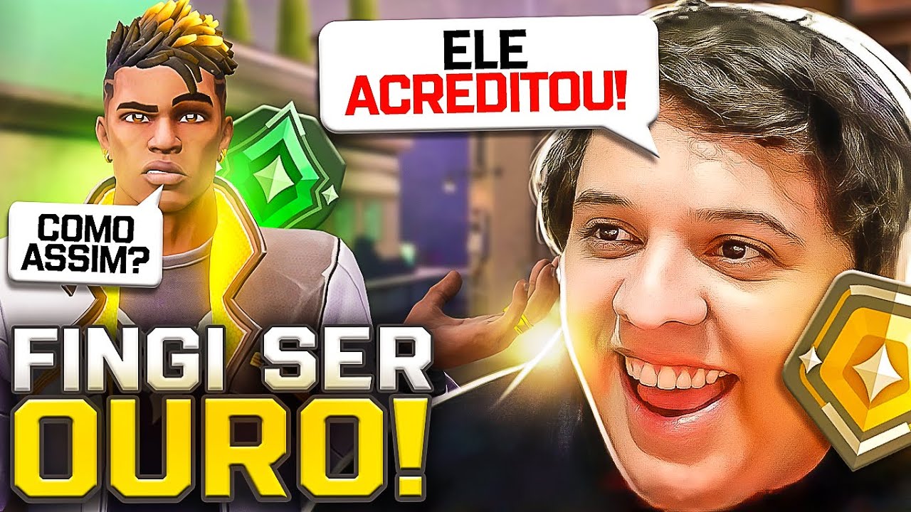 Fingi ser ouro e tirei um X1 valendo 300 reais 💸 💸