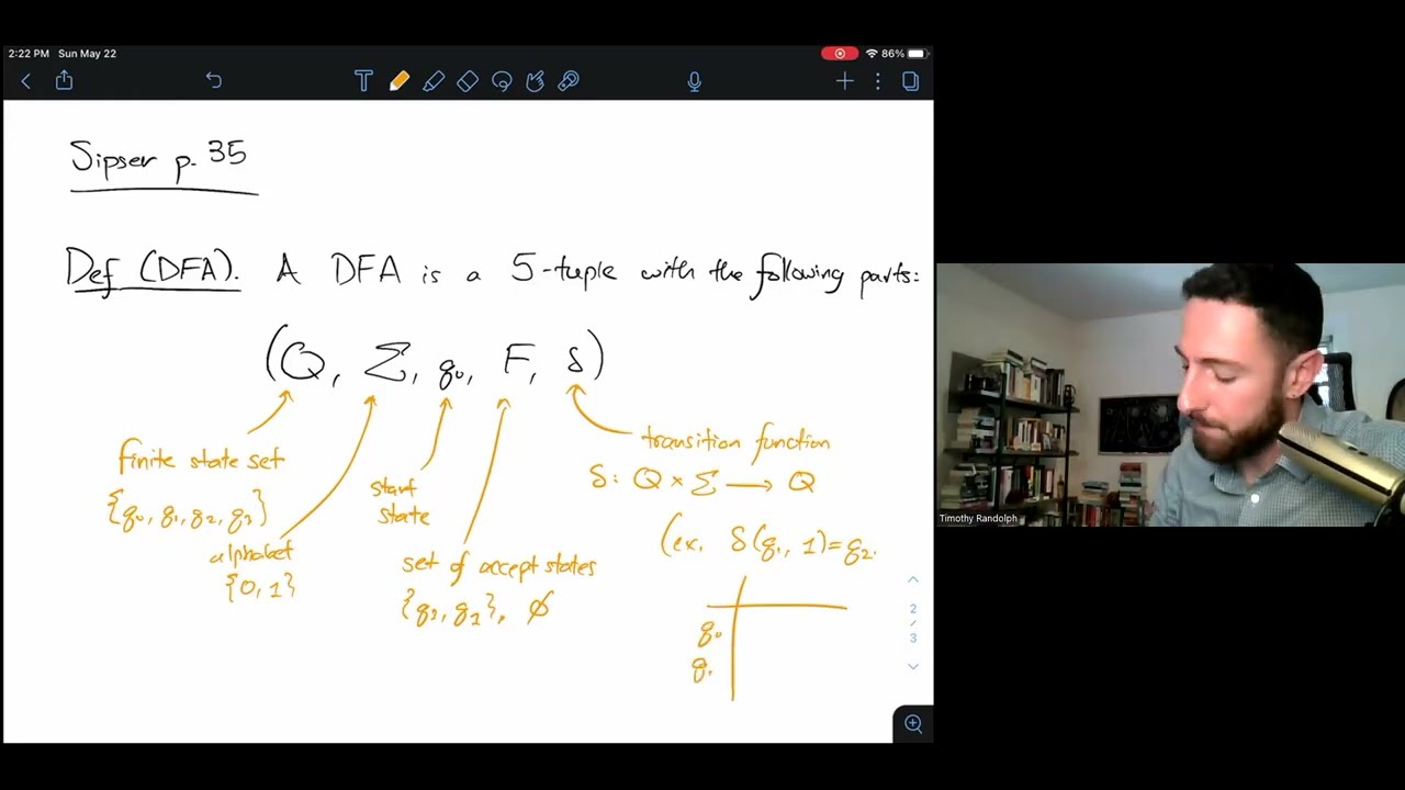 Lightning Review 1: Strings, Languages, DFAs