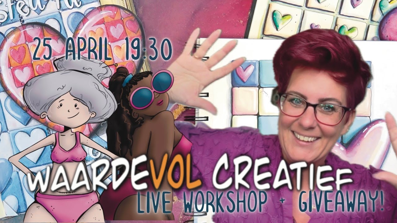 WaardeVOL creatief - live + giveaway donderdag 25 april 19:30