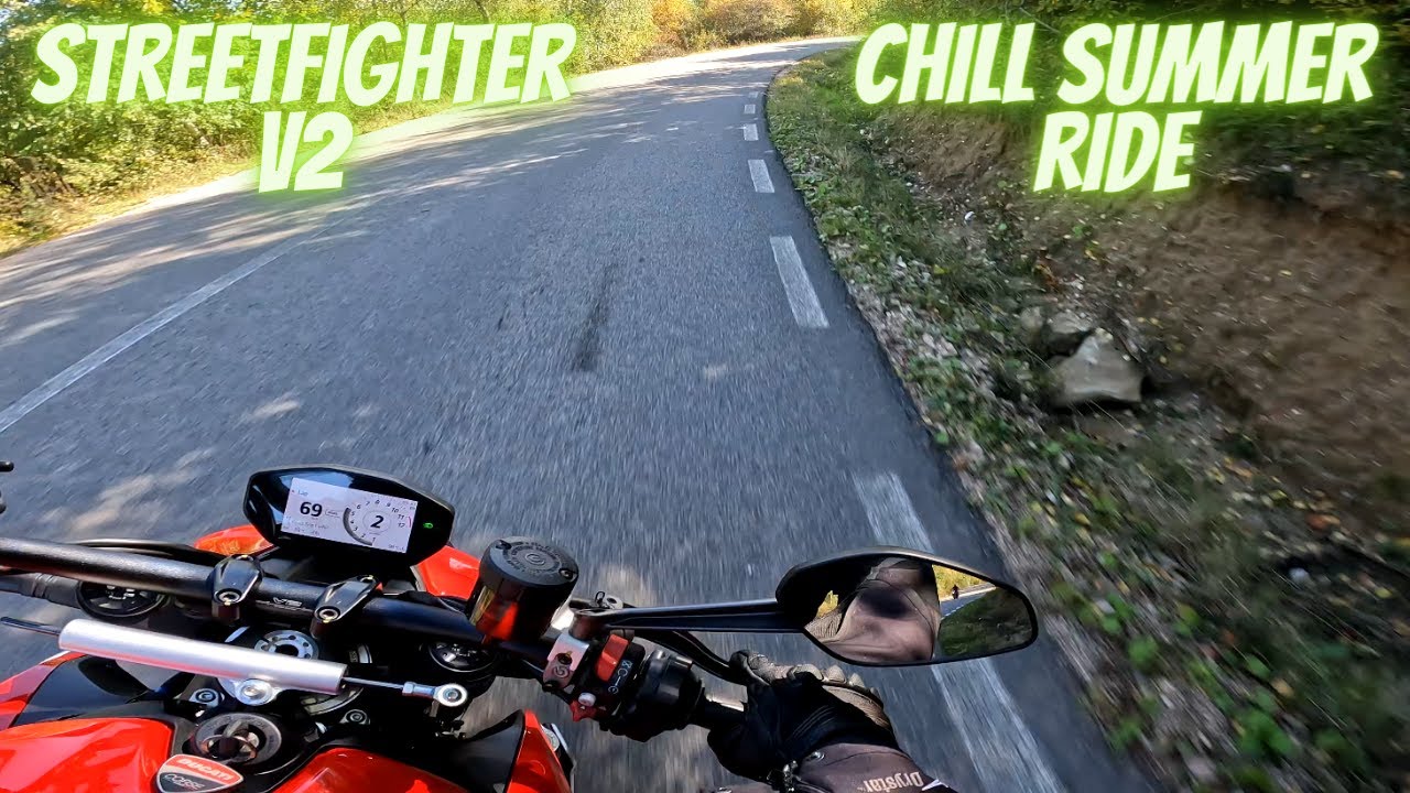 Ducati Streetfighter V2 | Chill Summer Ride [4K + RAW Audio]