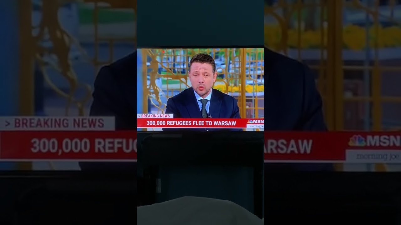 Mika Brzezinski interview with Rafał Trzaskowski major of Warsaw