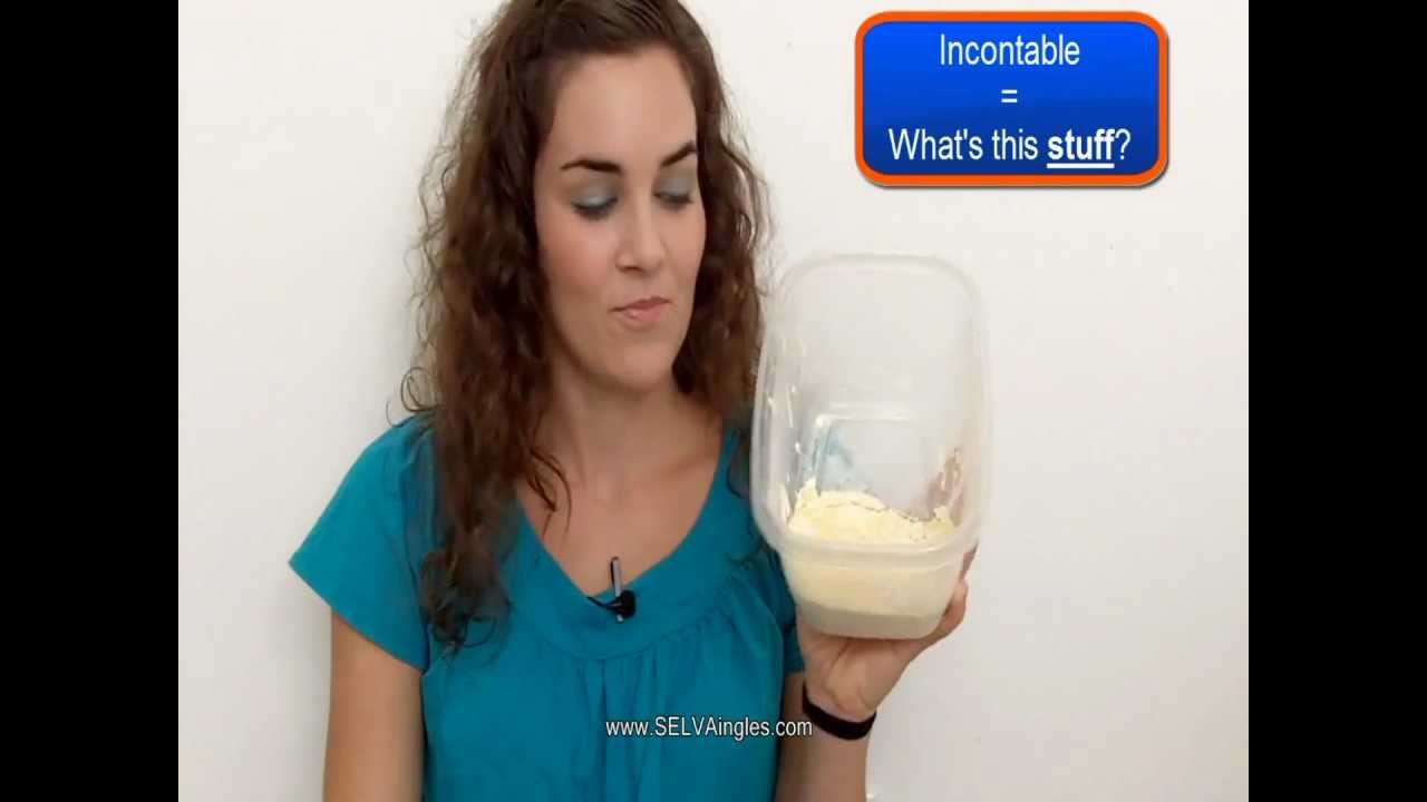 Diferencia Entre STUFF y THINGS en Inglés