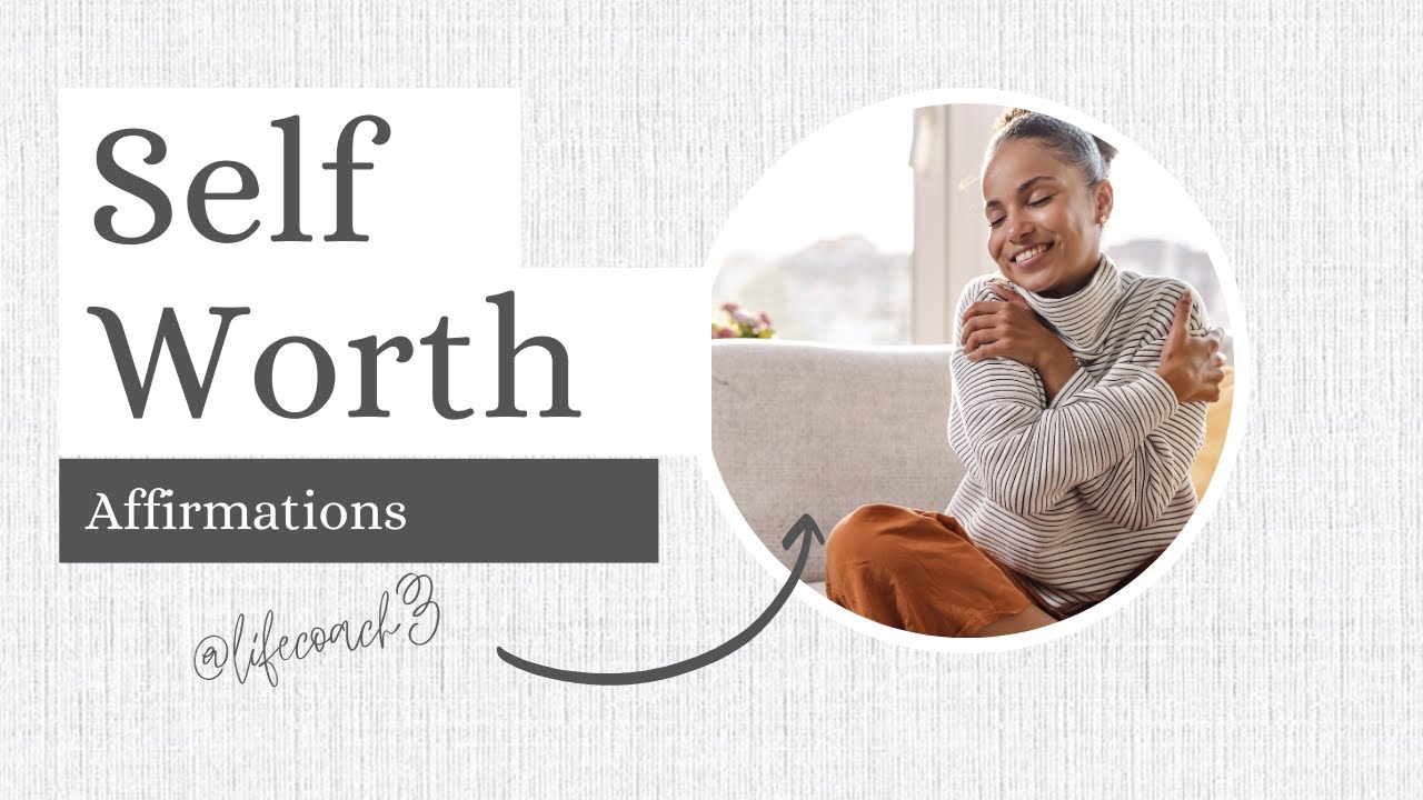 5 Self worth Affirmations #affirmations #selfworthaffirmations