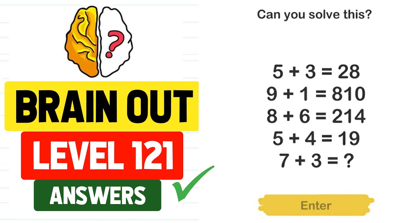 Brain Out Level 121 Can You Solve This