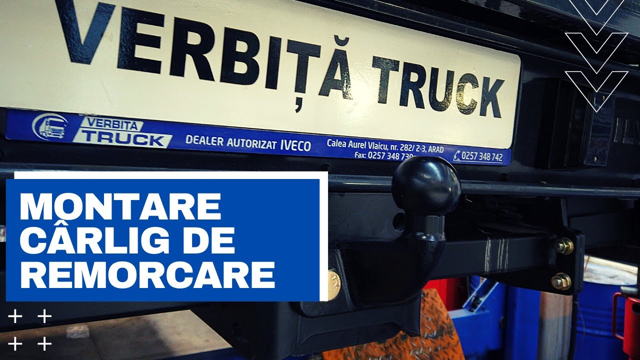 Verbita Truck: Montarea unui carlig de remorcare pentru Iveco Daily