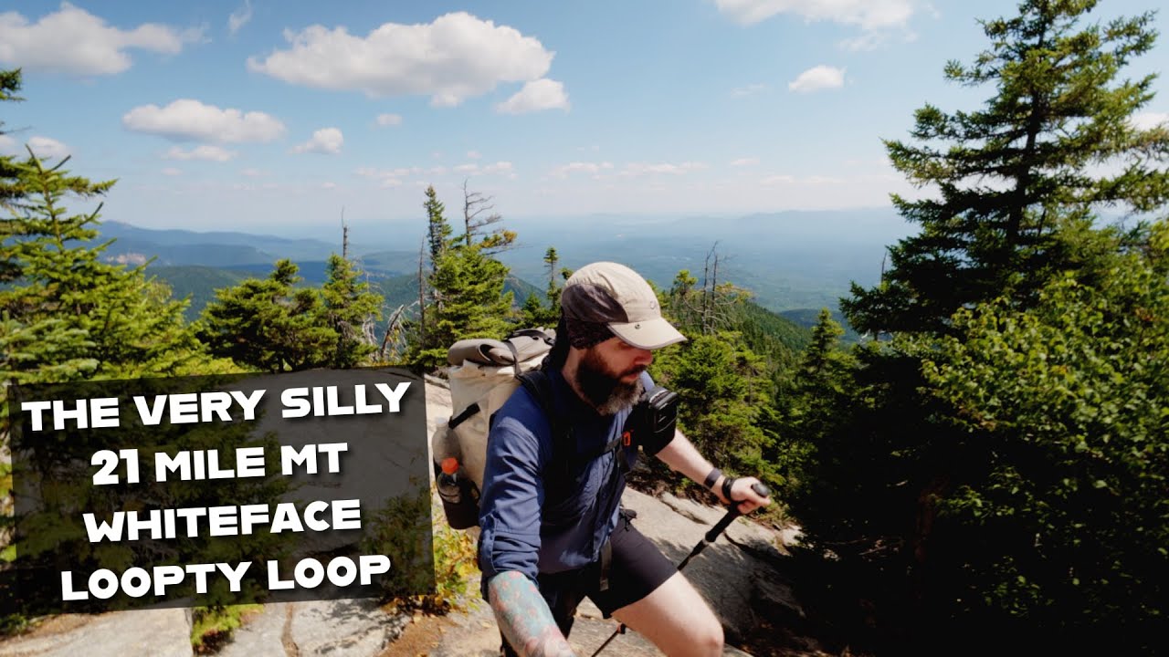 21 Miles Solo Hiking Around Mt Whiteface / Wonalancet - Blueberry Ledge Trail White Mountains