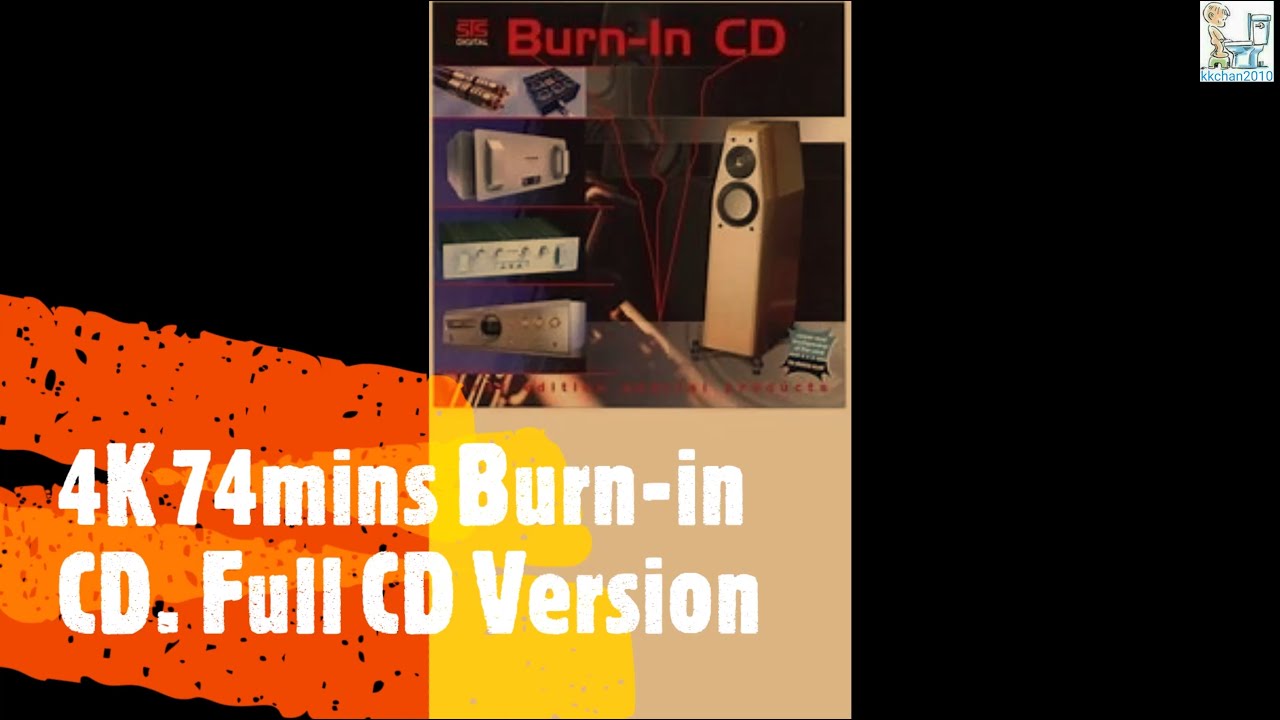 4K 74mins Burn-in CD ... Full CD Version.(2003, STS DIGITAL) – HI END AUDIOPHILE TEST