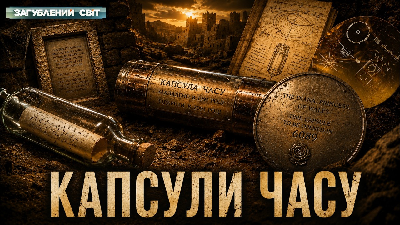 ПОСЛАННЯ КРІЗЬ СТОЛІТТЯ. ЯКІ ТАЄМНИЦІ ПРИХОВУЮТЬ НАЙВІДОМІШІ КАПСУЛИ ЧАСУ?