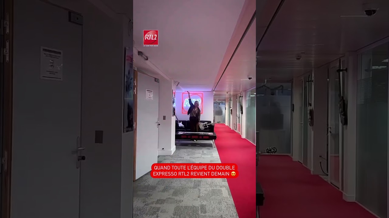 Quand toute l'&eacute;quipe du Double Expresso RTL2 revient demain 😍