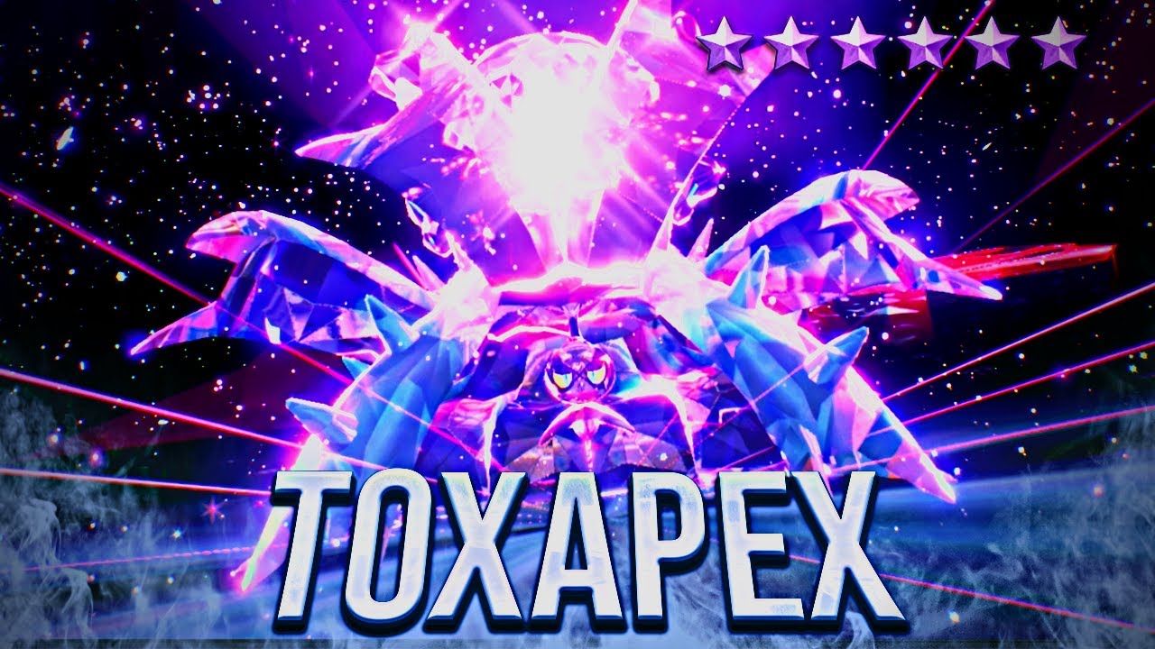 Toxapex Tera Raid Support Build in Pok&eacute;mon Scarlet and Violet