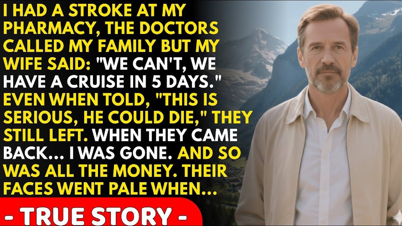 My Family Chose a Luxury Cruise Instead of Caring After My Stroke | revenge stories
