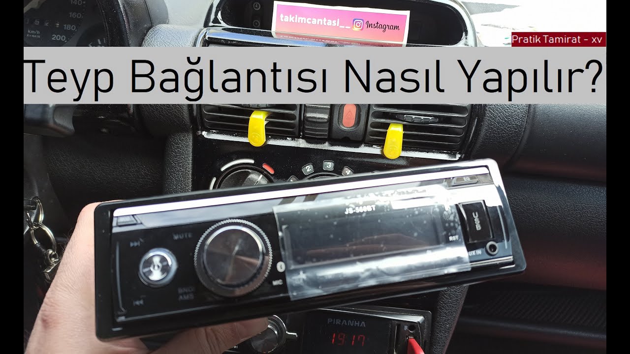 Teyp Bağlantısı Nasıl Yapılır? (Ayrıntılı Anlatım)