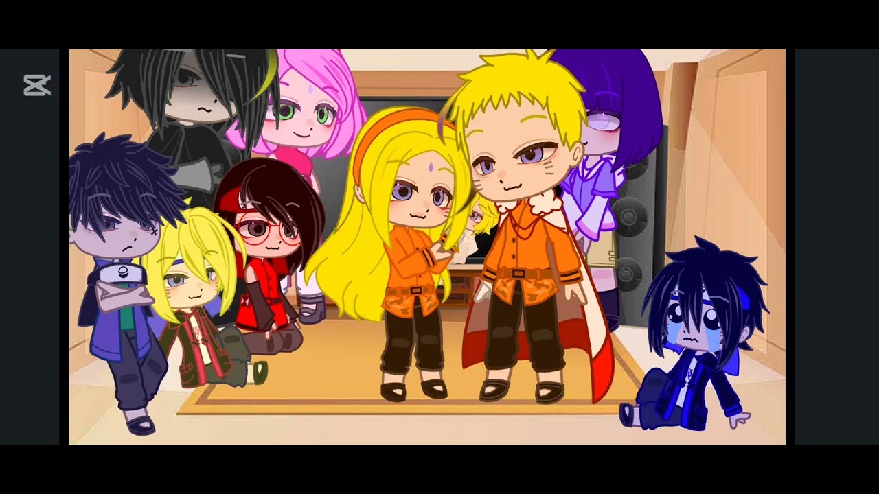 🌸(familia UzuGyuga y familia UchiHaruno reaccionan a Naruko y también al sasunaru-ko y hijos)[2/2]🌸