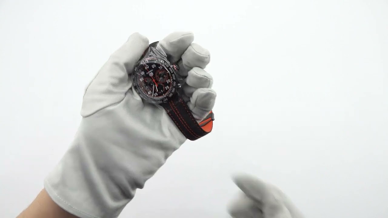 TAG HEUER |Carrera X Porsche Orange Racing CBN2A1M.FC6526| GIULIAN WATCHES AND JEWELLERY | UNBOXING