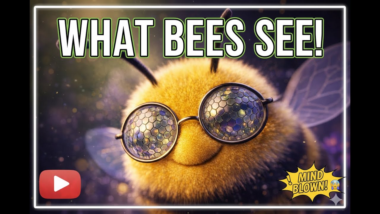 See the World Through a Bee’s Eyes 🐝✨ | Professor Bee Explains