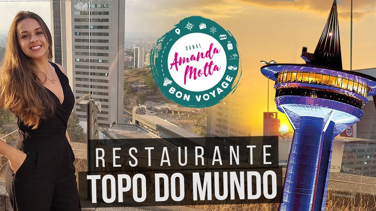 RESTAURANTE TOPO DO MUNDO - COMENDO A MAIS DE 100M DE ALTURA | Belo Horizonte