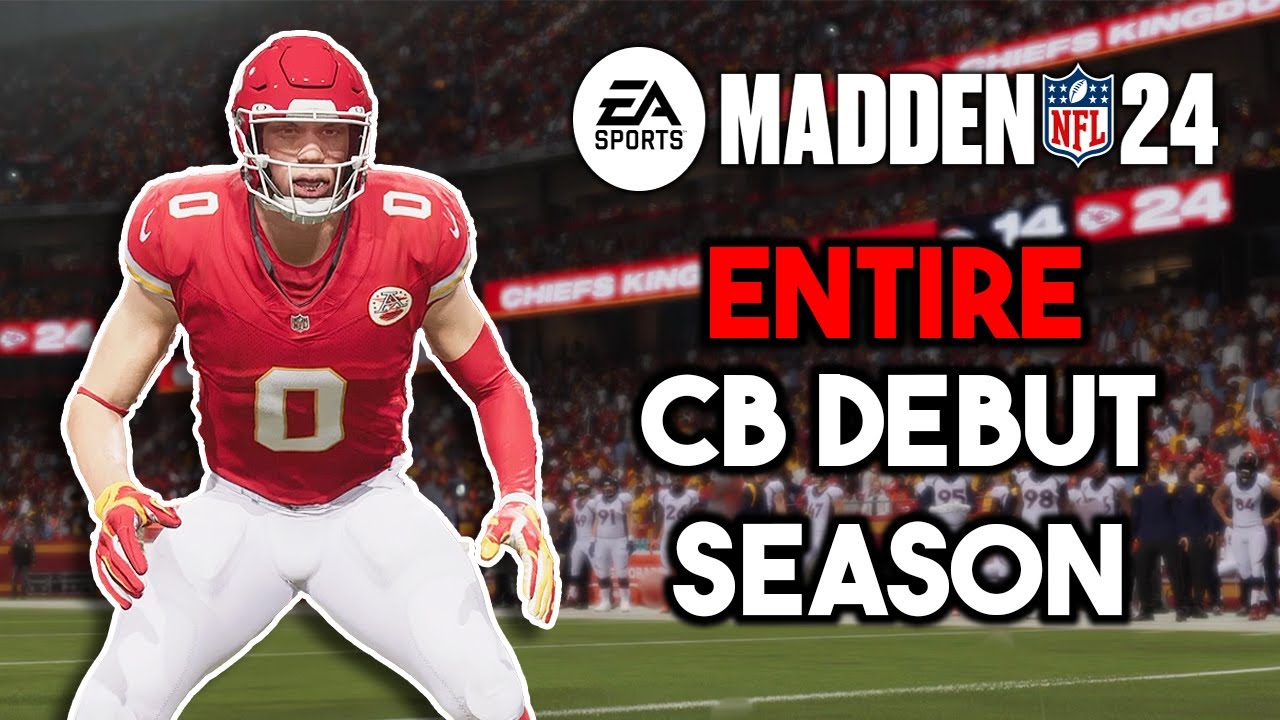 The ENTIRE Rookie Season of the NFL's First White CB [Madden 24 Career Mode CB]