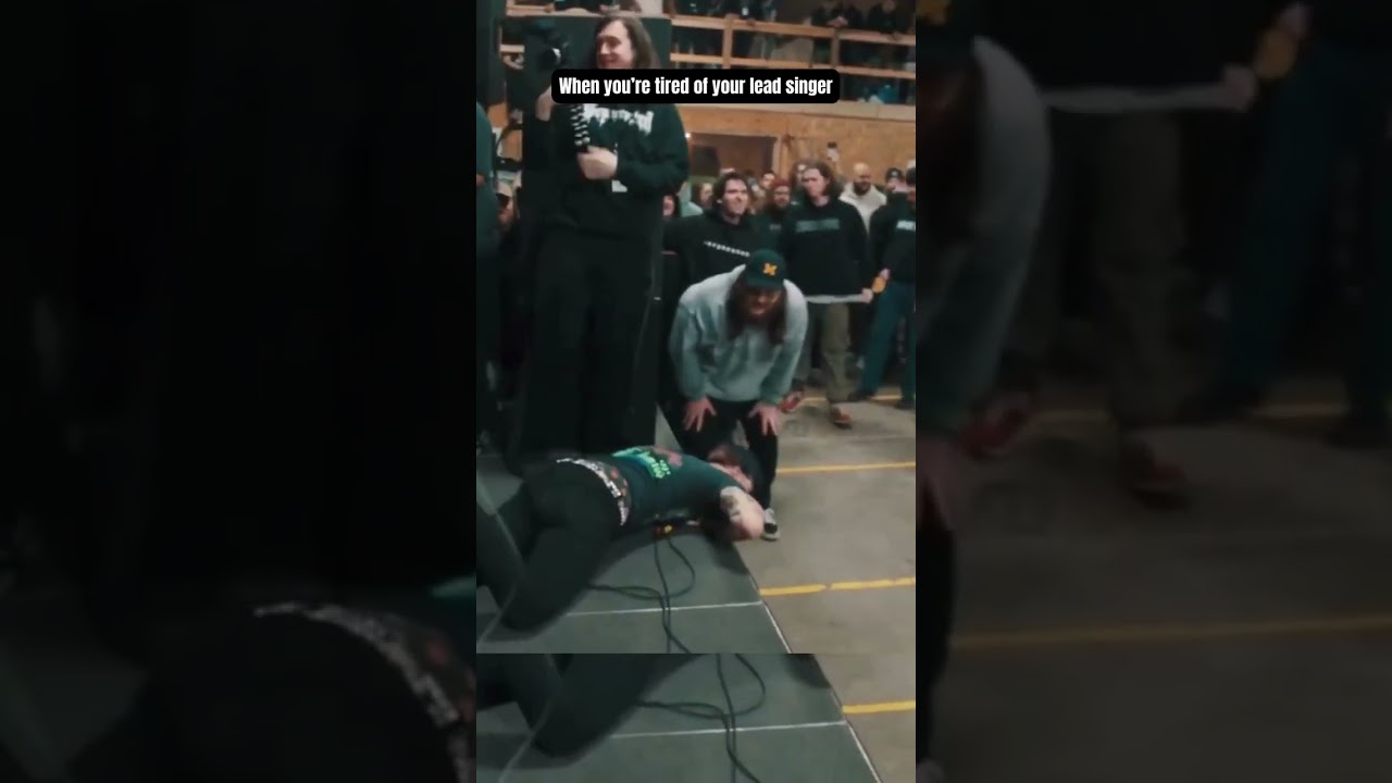 Bringing a band fight to new levels. Source: Tourniquet at LDB Fest filmed by 197 Media #MetalMemes