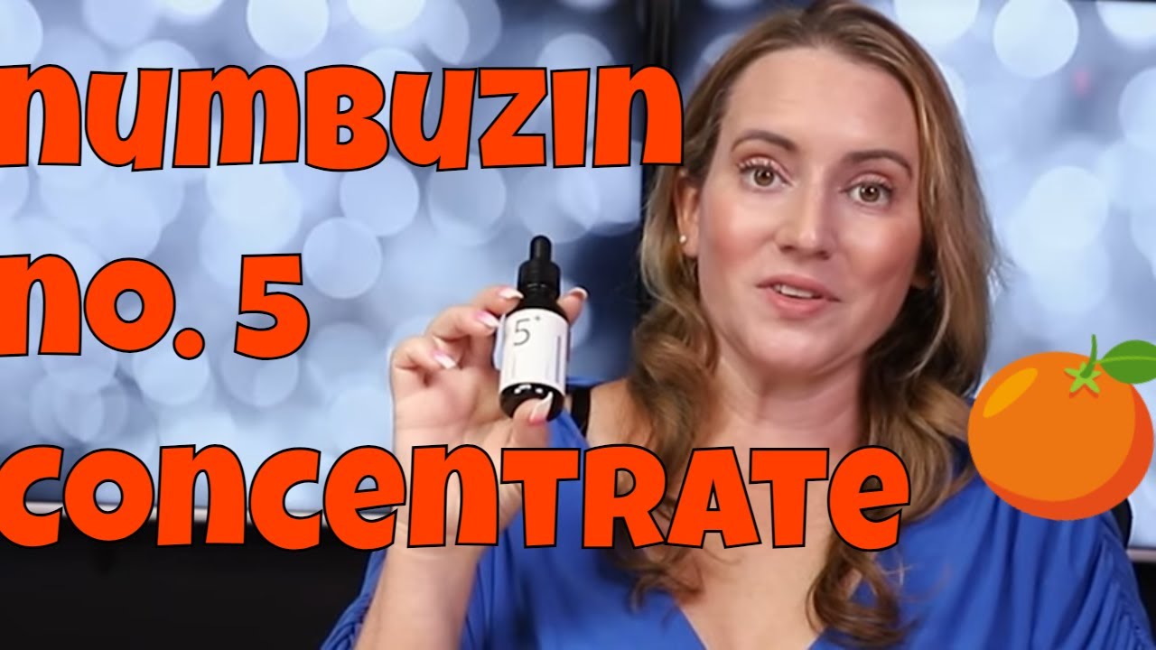numbuzin  Skincare New!  🆕🍊🍑  No.5 Vitamin Concentrated Serum Review & How to Use