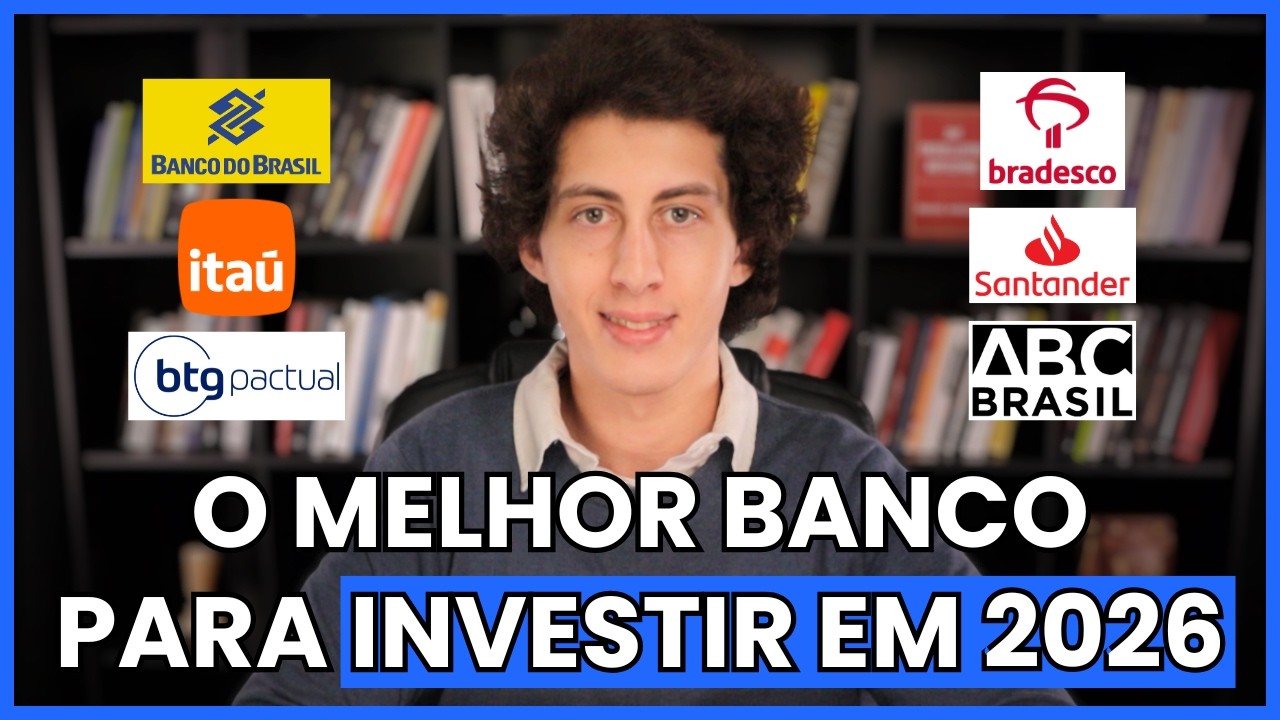 MELHOR AÇÃO DO SETOR BANCÁRIO PARA INVESTIR EM 2026 | ANALISANDO AS AÇÕES NA PRÁTICA