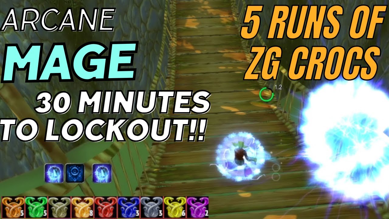 [SOD] WoW Classic Solo Mage ZG Crocs (Full Lockout in 30min)