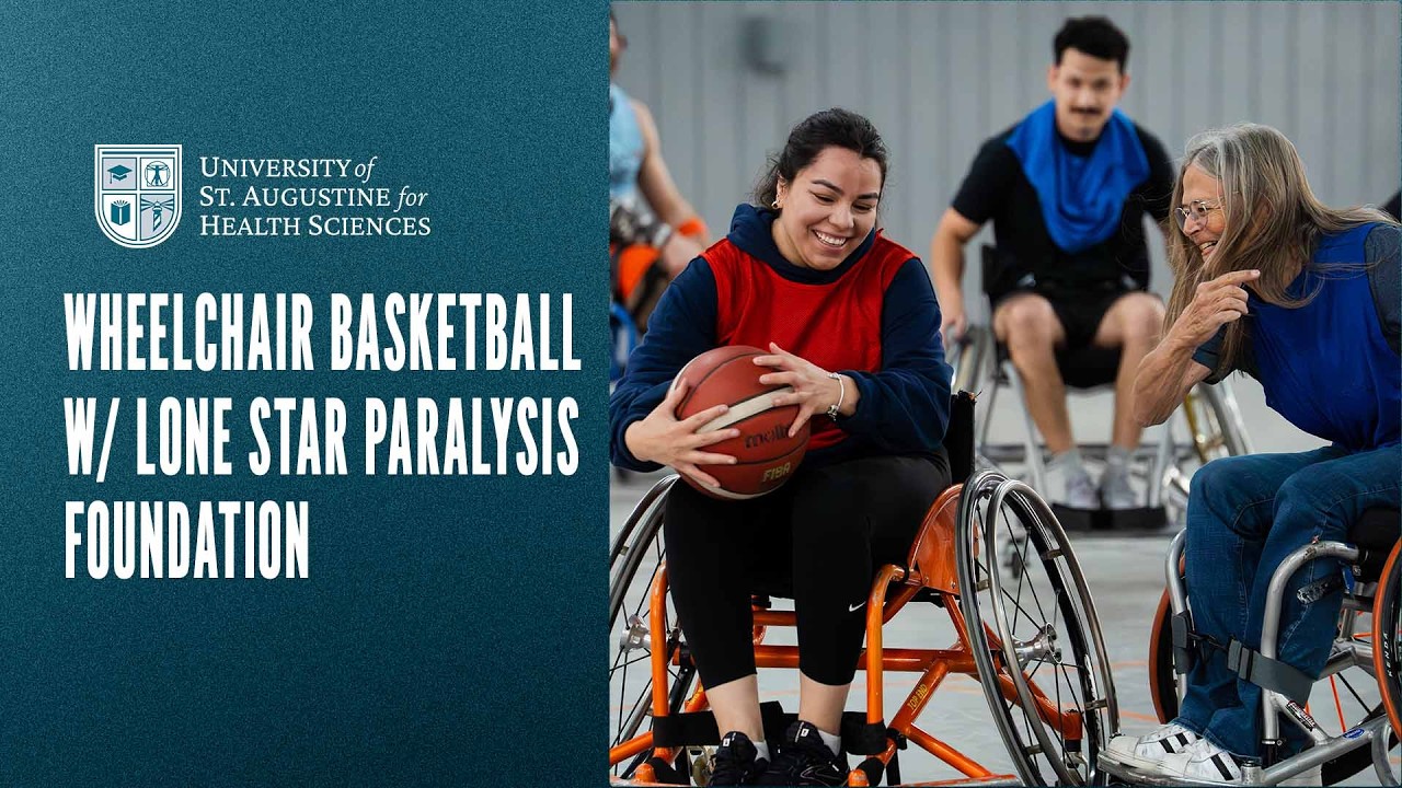 Wheelchair Basketball Adaptive Sports Lab with Lone Star Paralysis Foundation - USAHS OT Programs