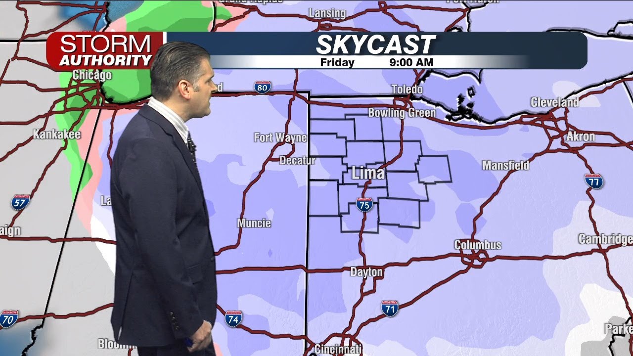 Chief Meteorologist Adam Musyt's Wednesday Forecast 2-4