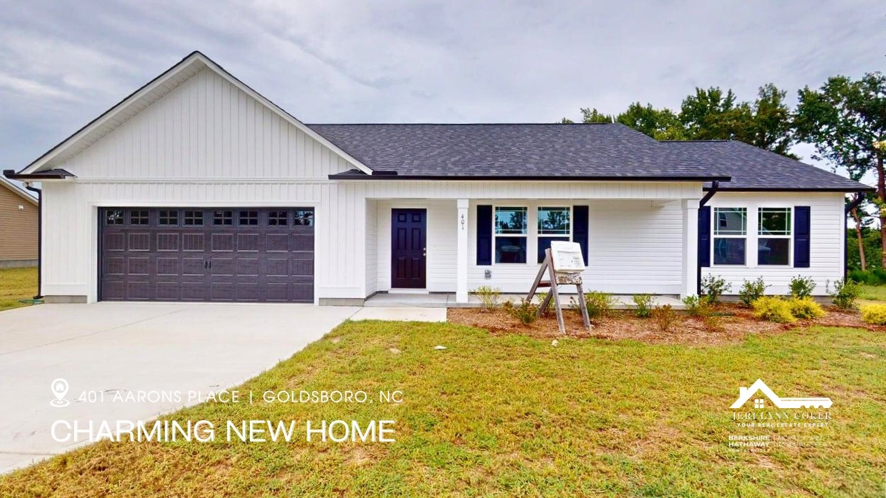 Charming New Home! 💫 401 Aarons Pl | Goldsboro, NC