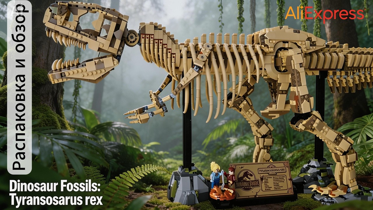 LEGO Tyrannosaurus rex 76968 с Алибазара | Есть ли разница и стоит ли покупать