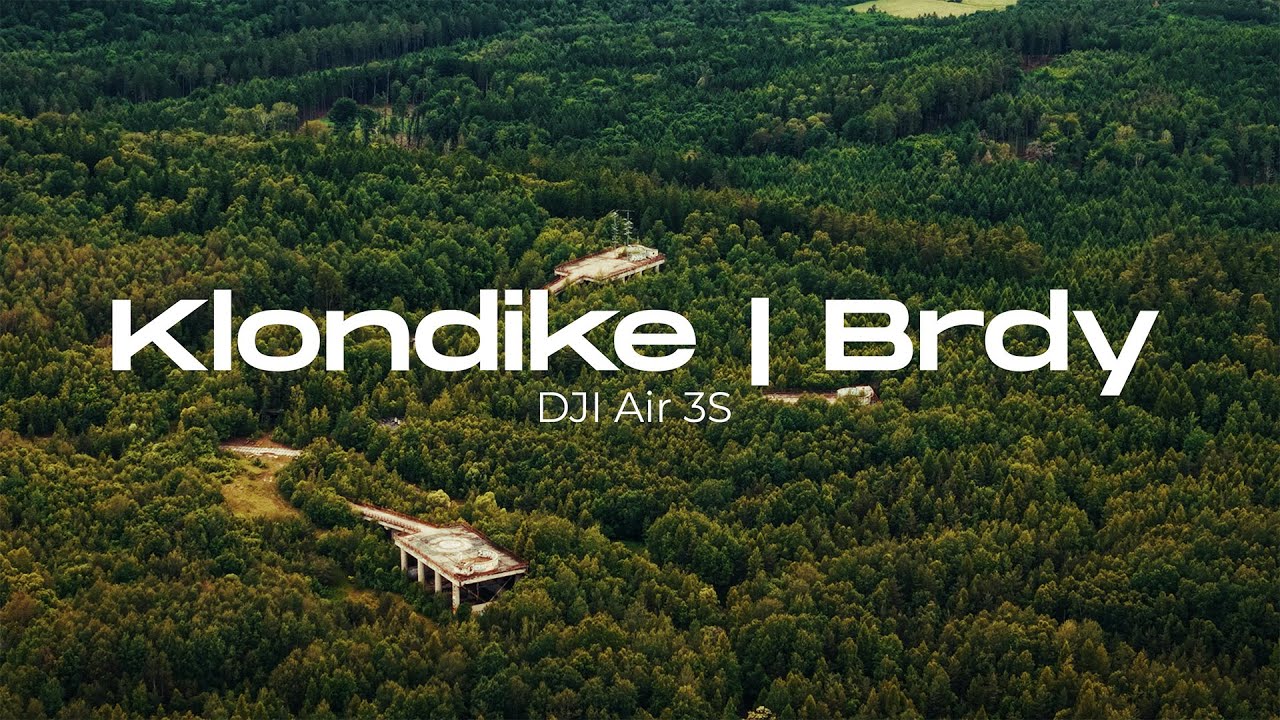 Abandoned Missile Base in the Czech Forest | Klondike, Brdy (4K Drone Video)