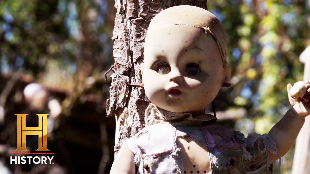 The UnXplained: CURSED Sculpture of Creepy Dolls?! (Special) | History