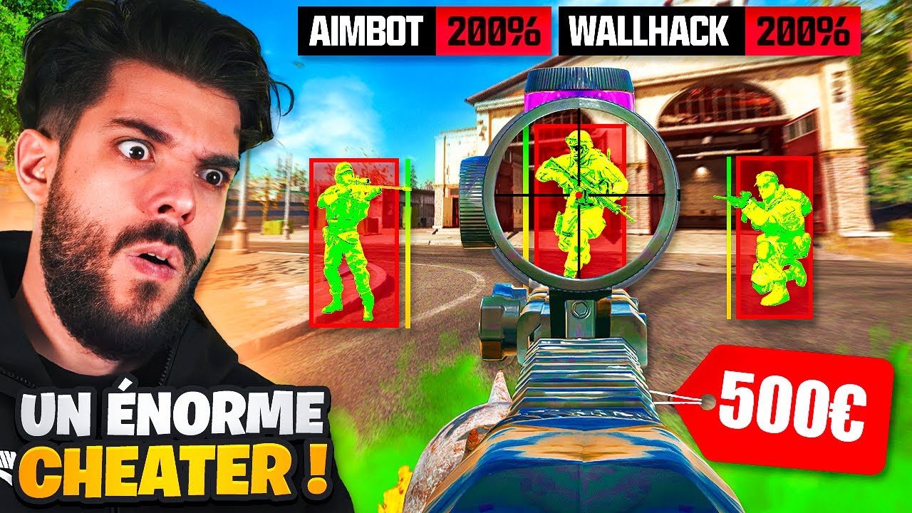 JE SPEC UN CHEAT &agrave; 500&euro; , C'EST HONTEUX sur WARZONE