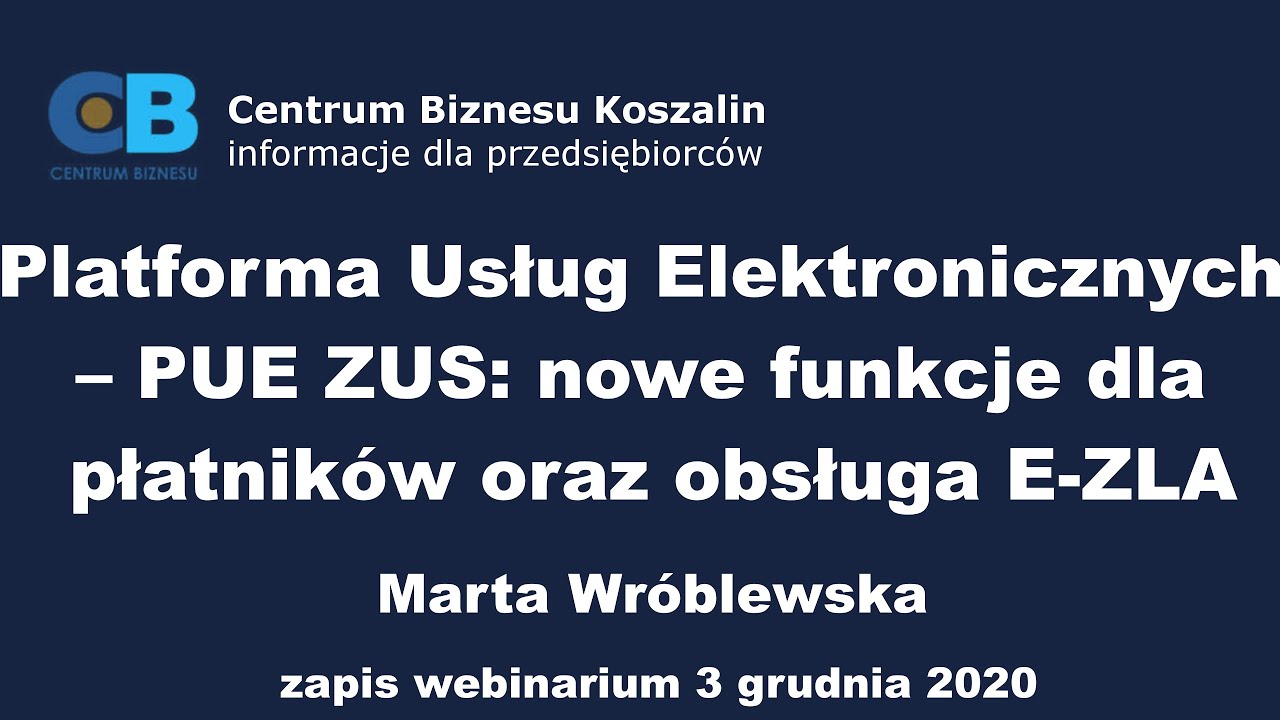 Platforma Usług Elektronicznych – PUE ZUS – nowe funkcje dla płatników oraz obsługa E-ZLA