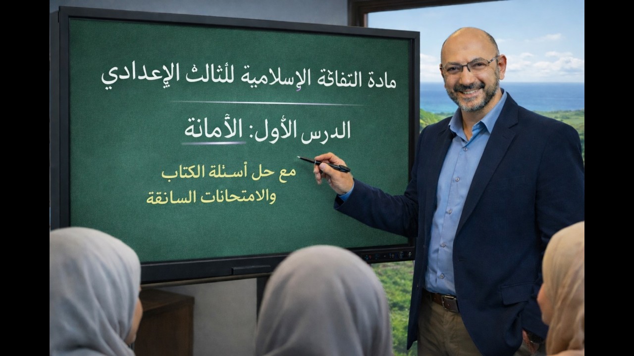 الأمانة | الثقافة الإسلامية | الثالث الاعدادي الترم الثاني #حسام_الجيزي #اكسبلور #education #edit