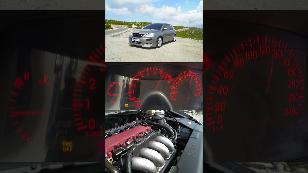 Toyota Corolla 1.8 T-Sport / Acceleration / VTEC Like Sound !