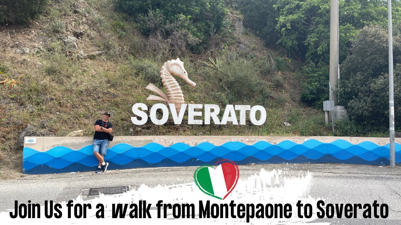Walking the coastline from Montepaone to Soverato 🇮🇹  & capturing some gorgeous views with my drone