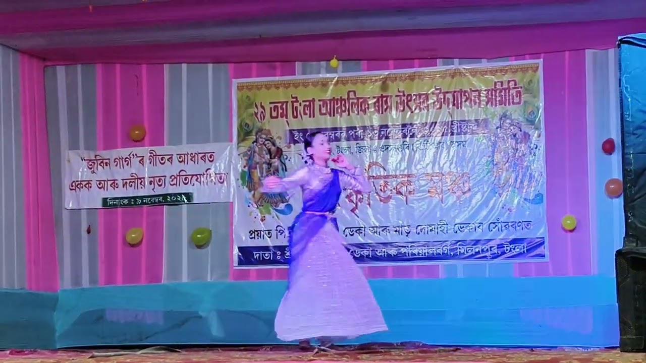 Fast video in my YouTube channel🌸Batore xekhote my dance video 🩵🩵