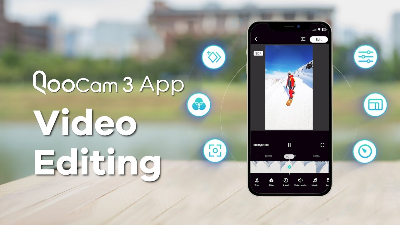 🎬 Master Video Editing with QooCam 3 App! 🚀
