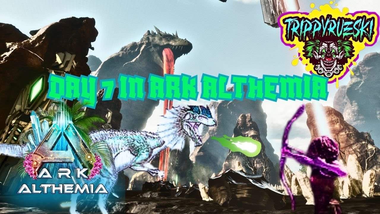 DAY 7 in ARK ALTHEMIA! We got some new friends!