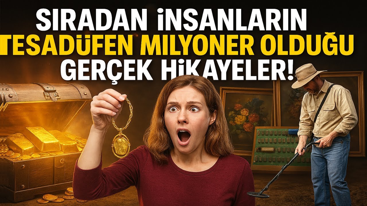 Sıradan İnsanların Tesadüfen Milyoner Olduğu Gerçek Hikayeler!