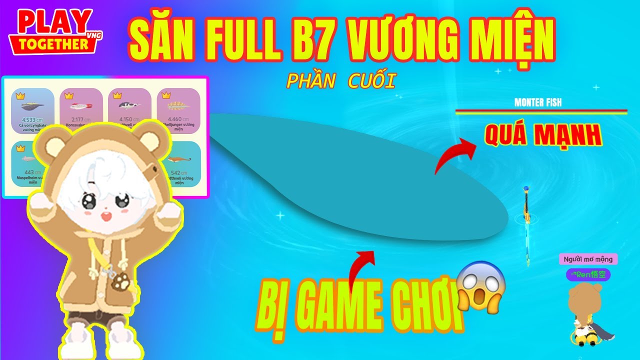 Play Together | Hành Trình Săn Full Bóng 7 Vương Miện Cuối Cùng Và Bộ Sưu Tập Cá Bóng 7 - Phần Cuối