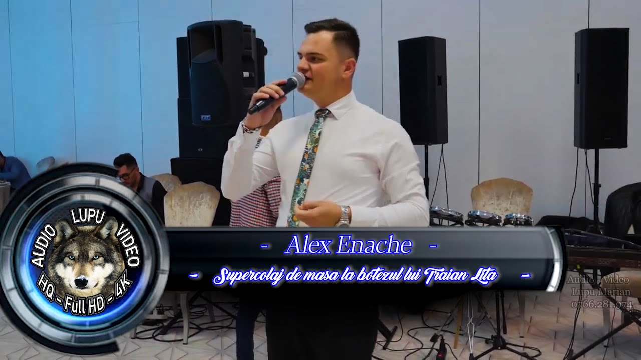 Alex Enache - Supercolaj de masa la botezul lui Traian Lita