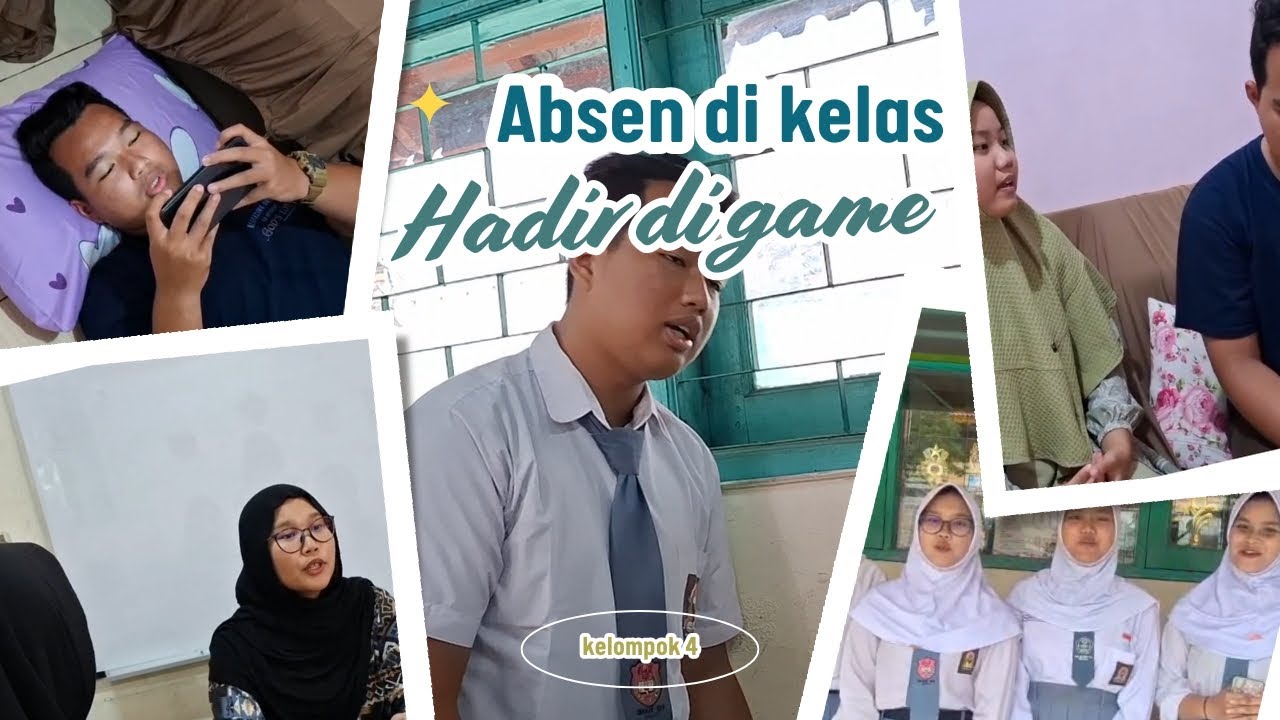 Absen di kelas hadir di game //🎮🎮 kelompok 4