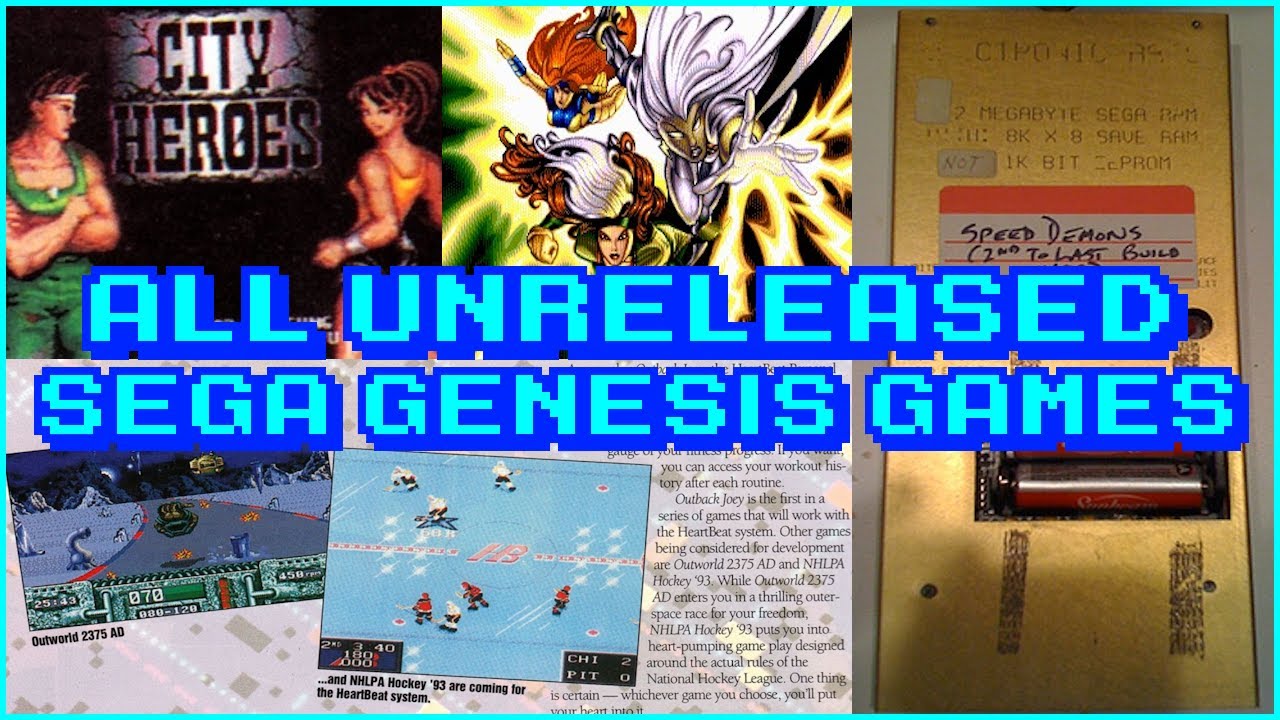 ALL Unreleased Sega Genesis Games (Retro Sunday)