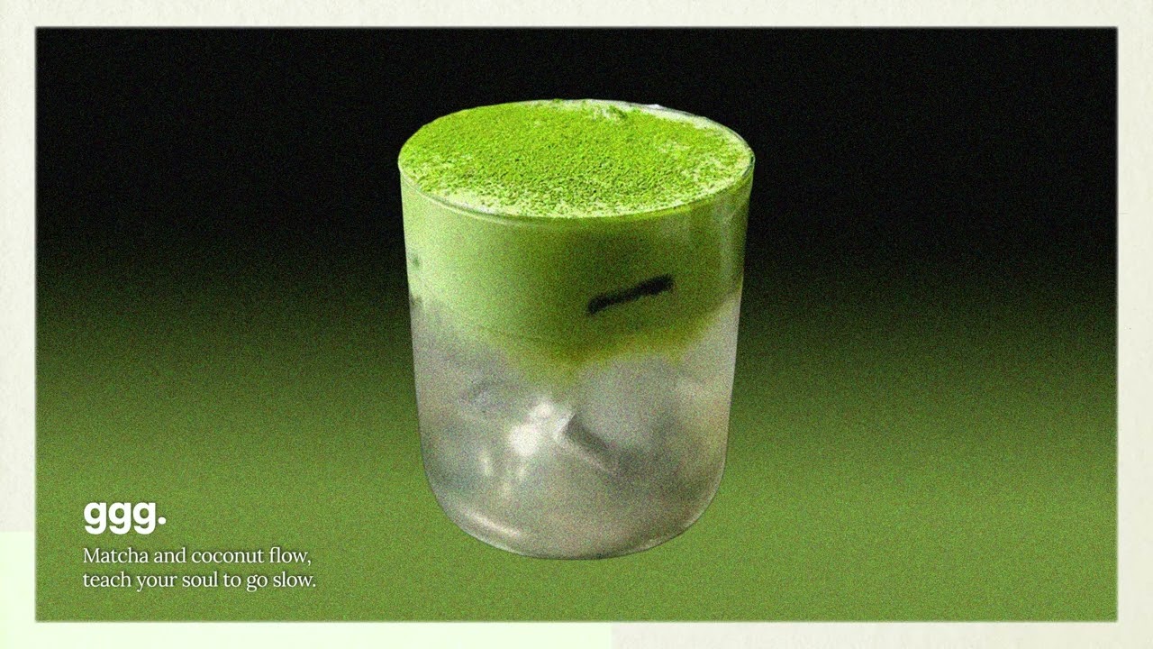 coconut matcha.